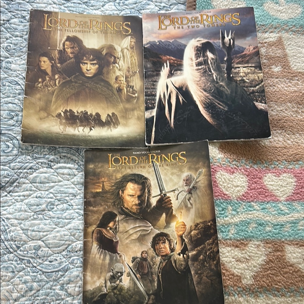 Lord of the Rings piano vocal guitar sheet music